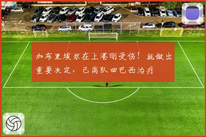 加布里埃尔在上港刚受伤！就做出重要决定，已离队回巴西治疗